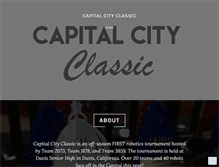 Tablet Screenshot of capitalcityclassic.org